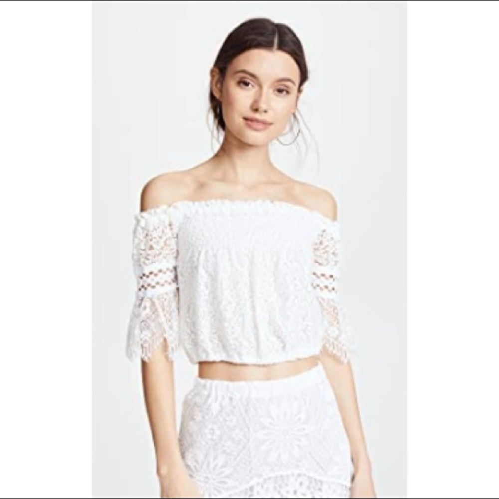 Temptation Positano crop top. NWT.